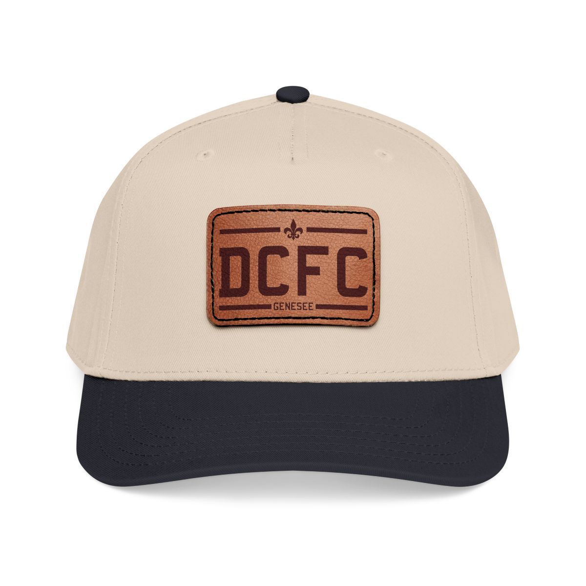 DCFC Genesee "Classic" Leather Patch Baseball Cap