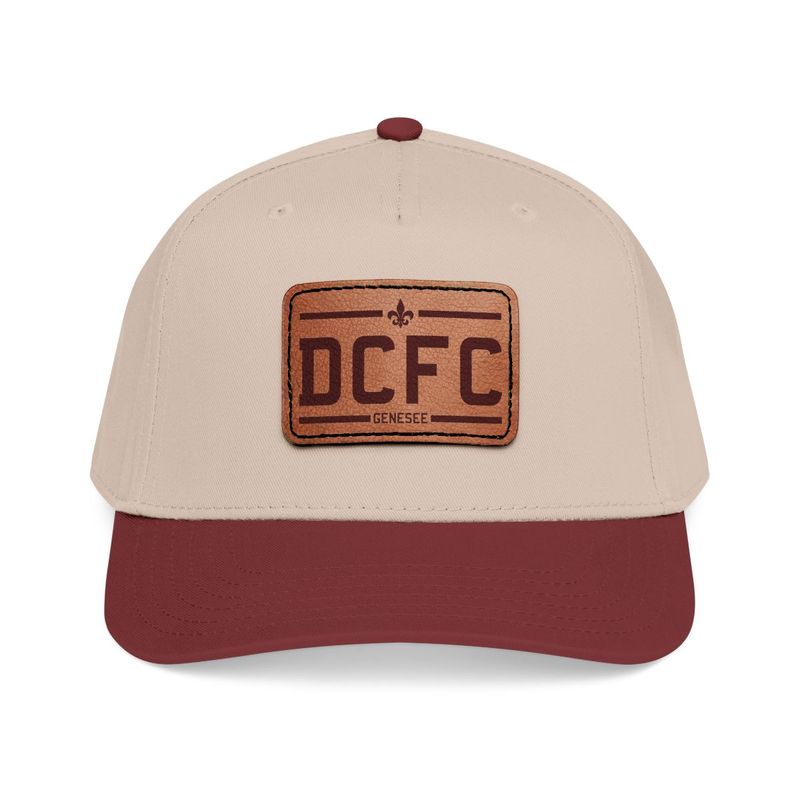 DCFC Genesee "Classic" Leather Patch Baseball Cap