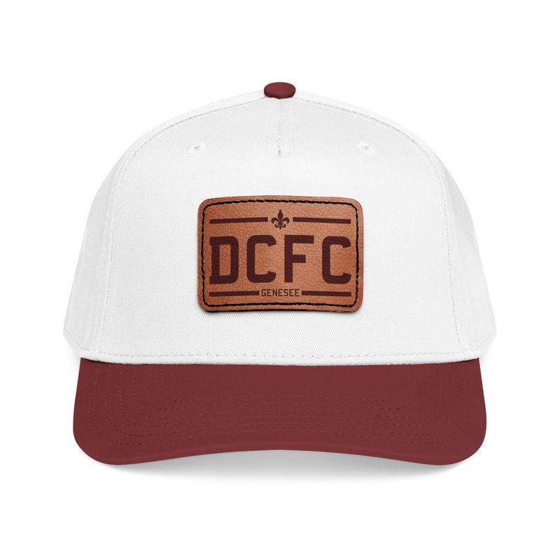 DCFC Genesee "Classic" Leather Patch Baseball Cap