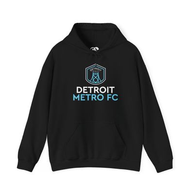 Detroit Metro FC "Stacked" Unisex Hoodie