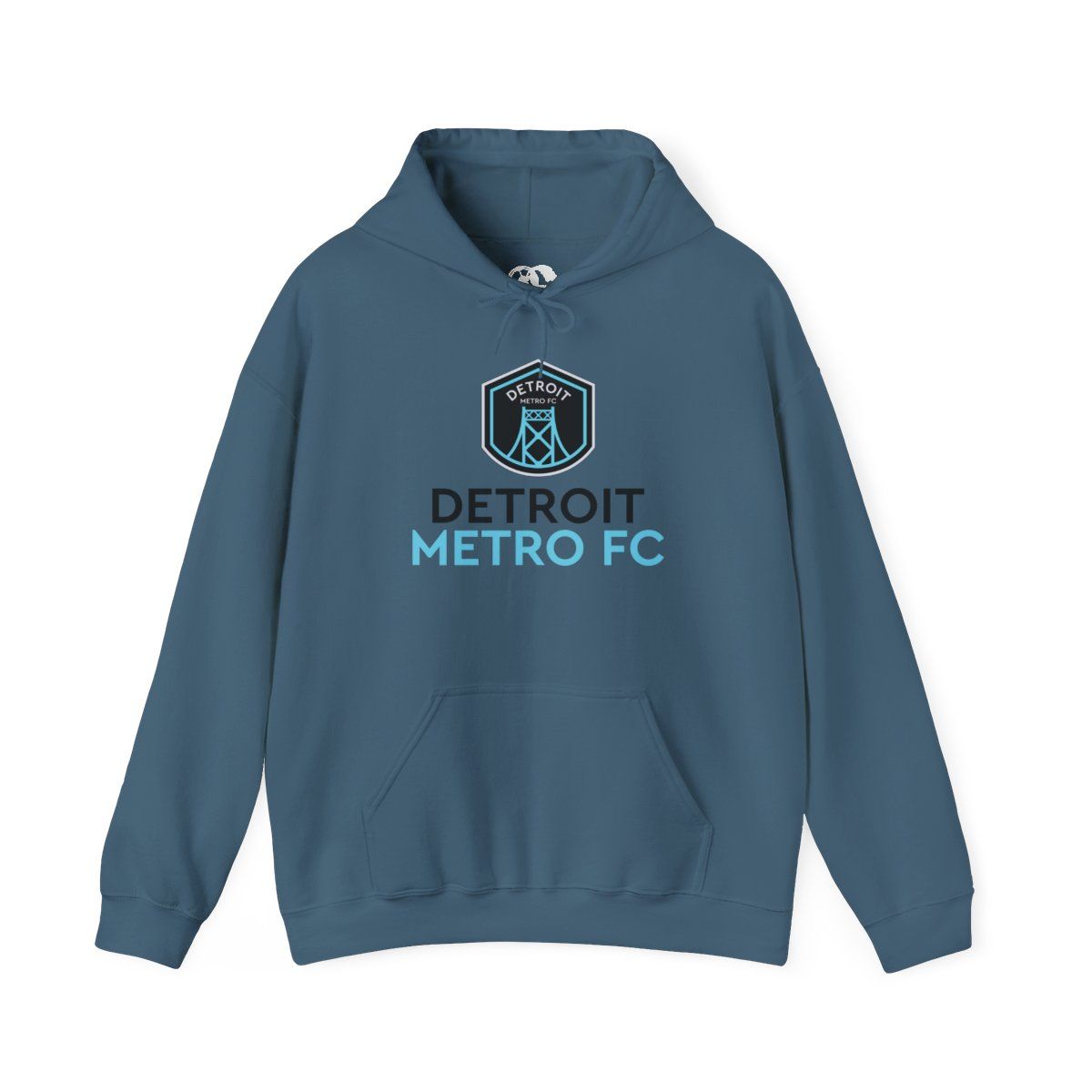 Detroit Metro FC "Stacked" Unisex Hoodie
