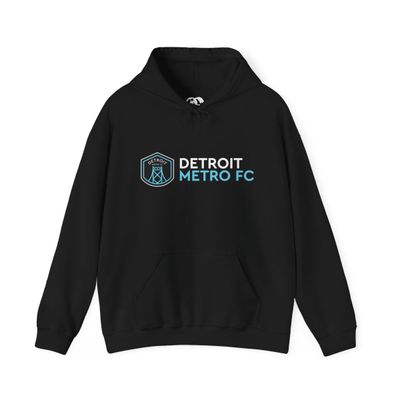 Detroit Metro FC "Text" Unisex Hoodie