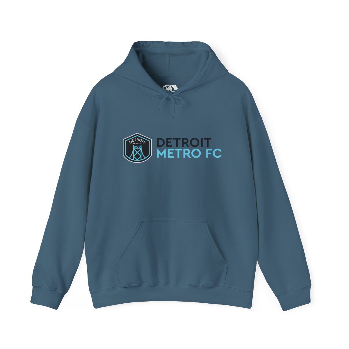 Detroit Metro FC "Text" Unisex Hoodie