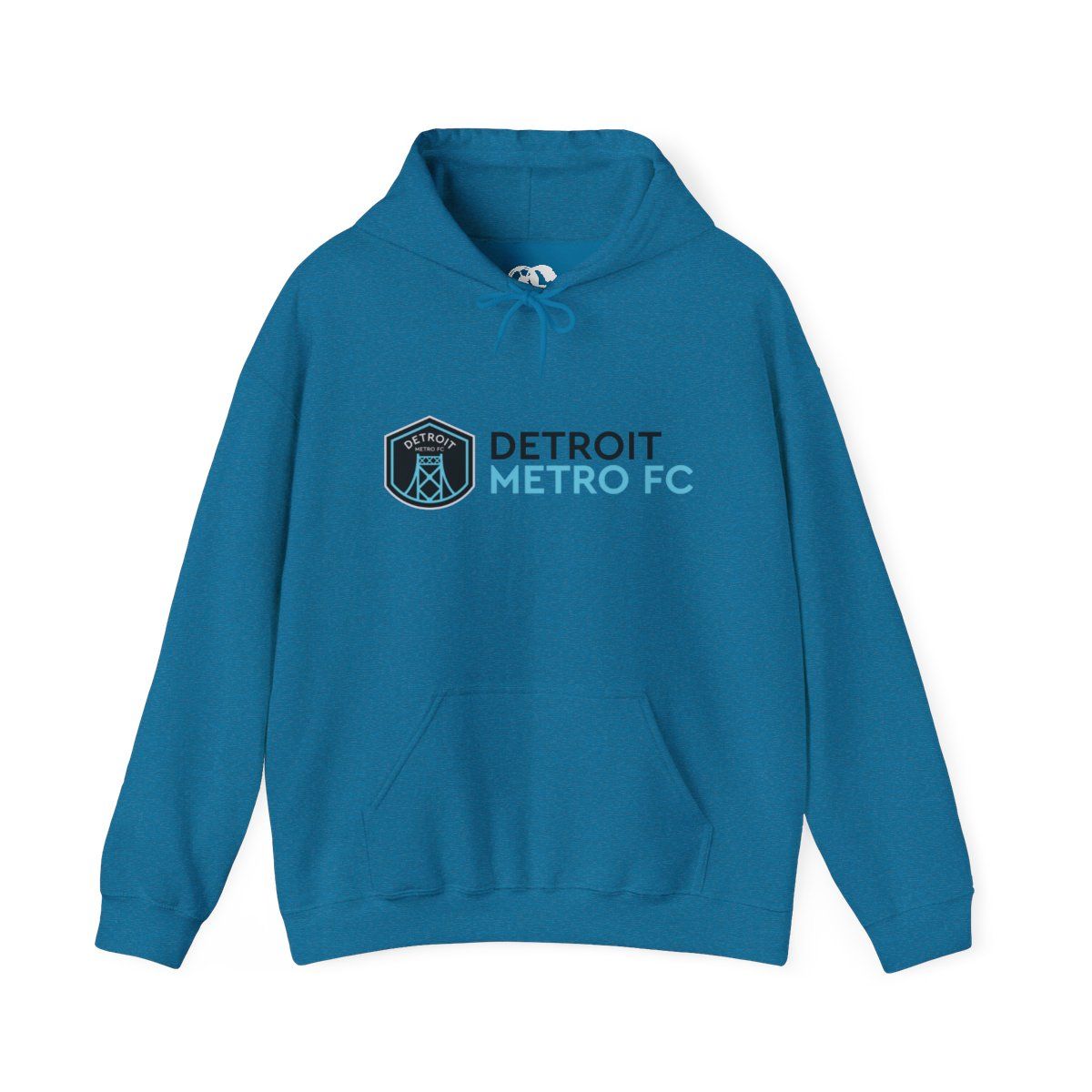 Detroit Metro FC "Text" Unisex Hoodie