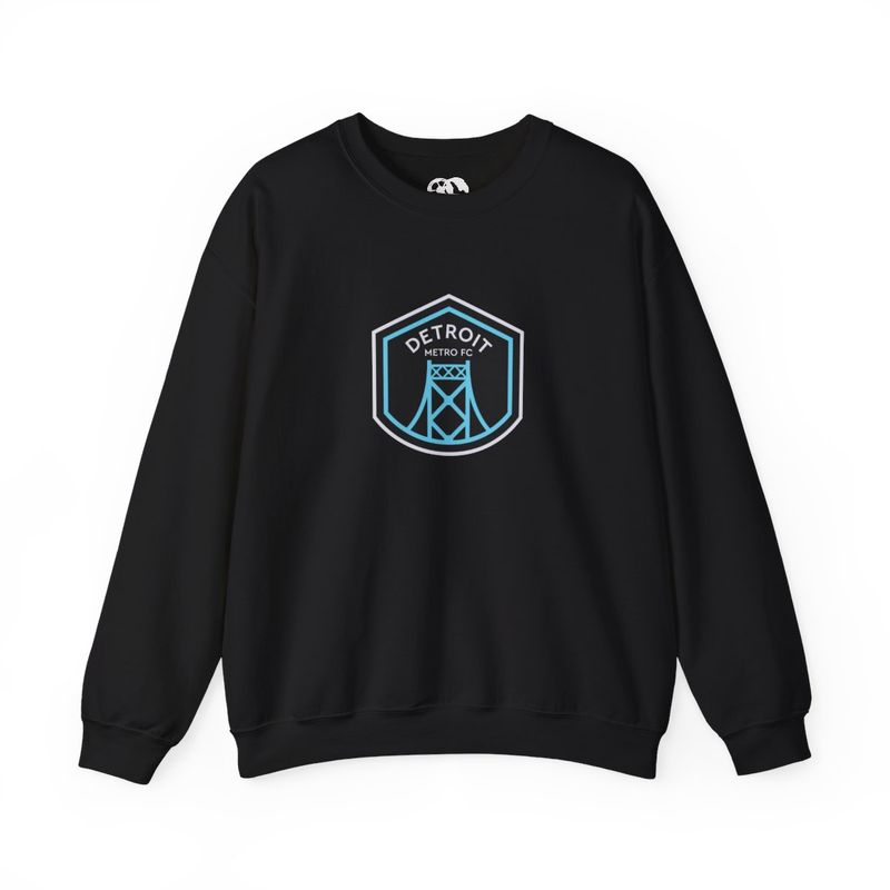 Detroit Metro FC "Crest" Unisex Crewneck