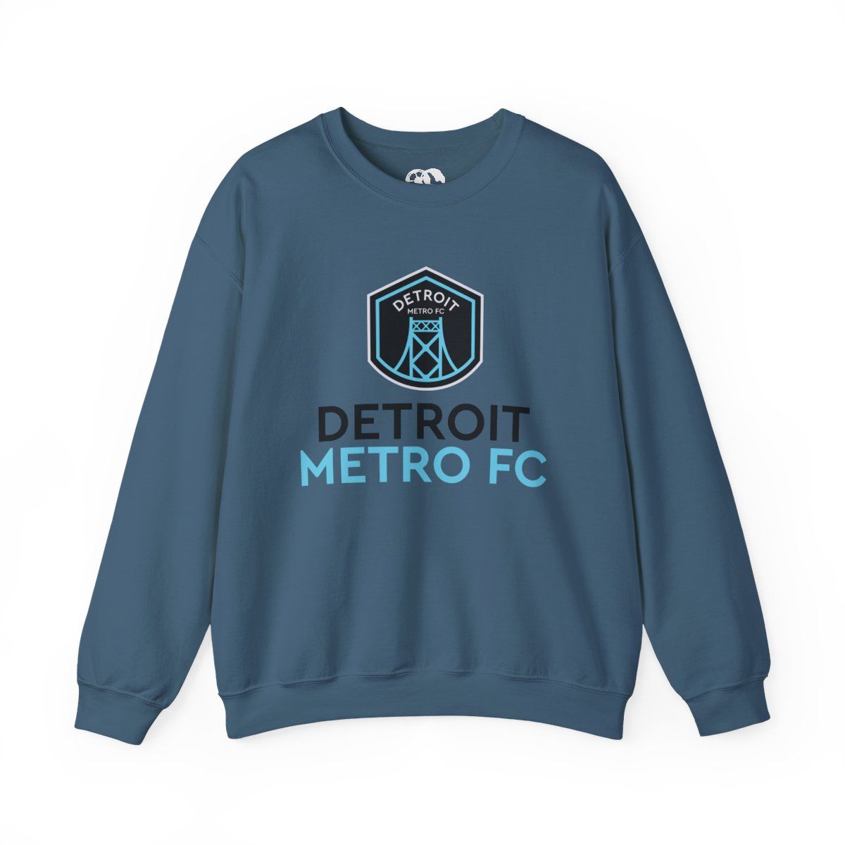 Detroit Metro FC "Stacked" Unisex Crewneck