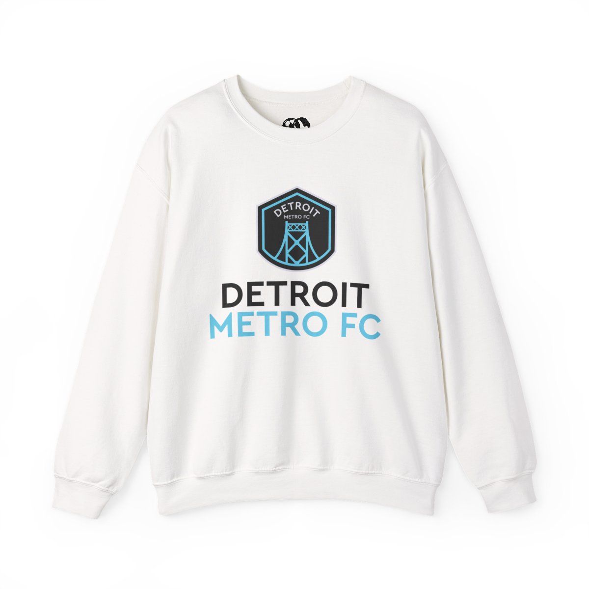 Detroit Metro FC "Stacked" Unisex Crewneck