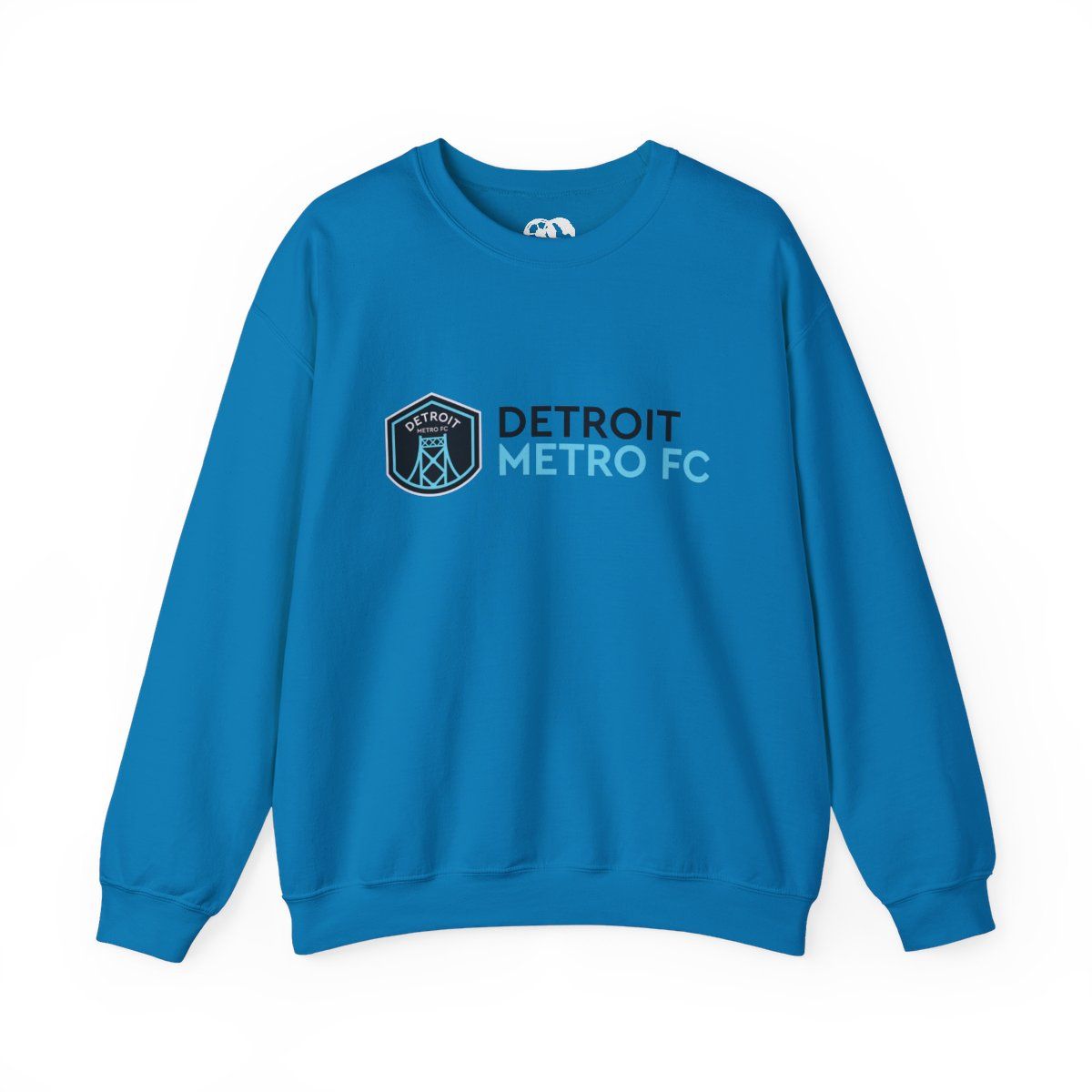 Detroit Metro FC "Text" Unisex Crewneck
