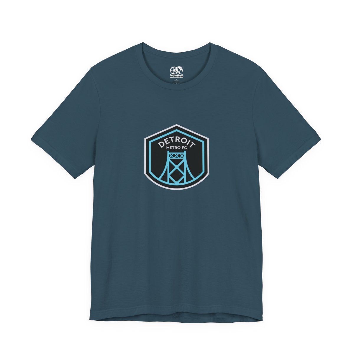 Detroit Metro FC "Crest" Unisex Tee