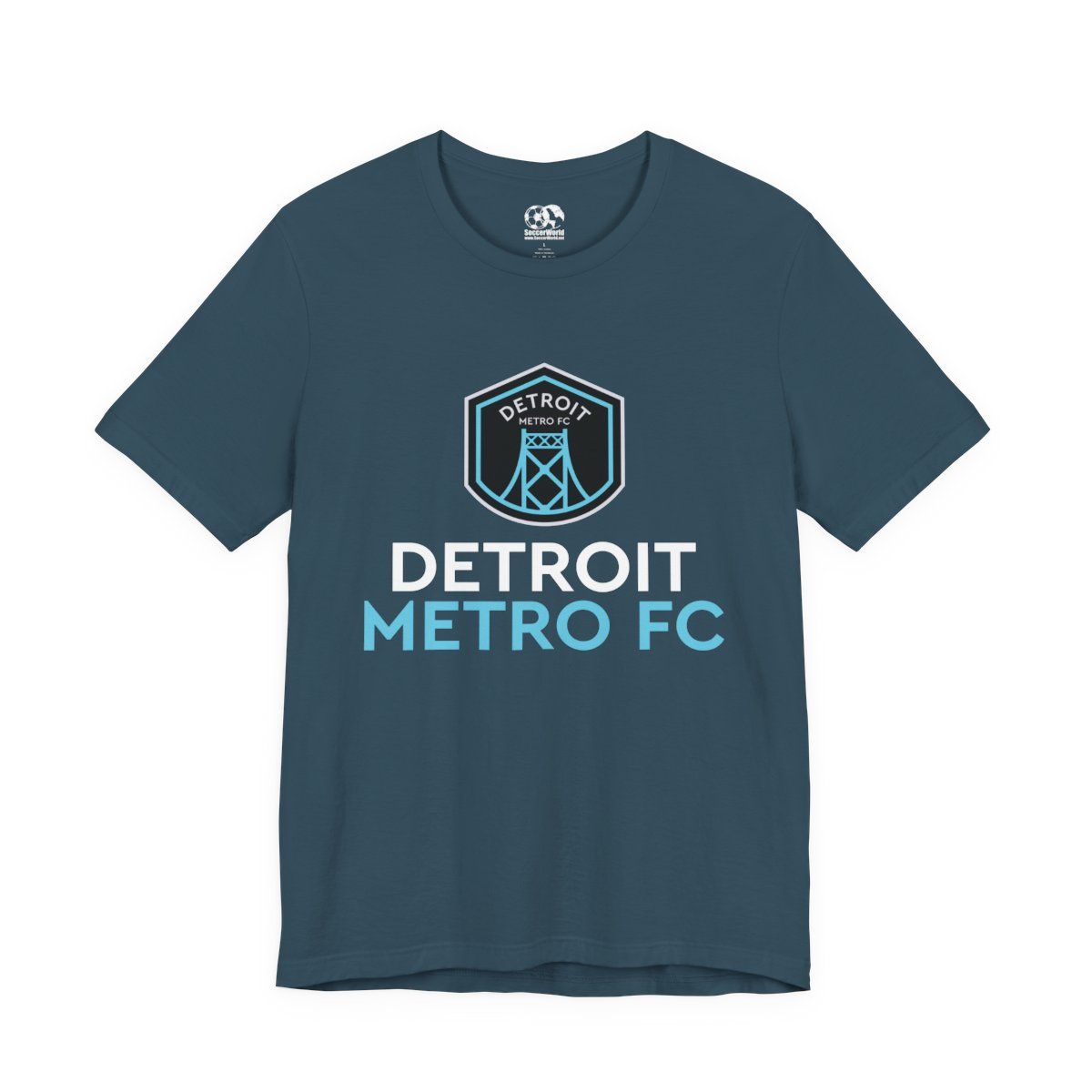 Detroit Metro FC "Stacked" Unisex Tee