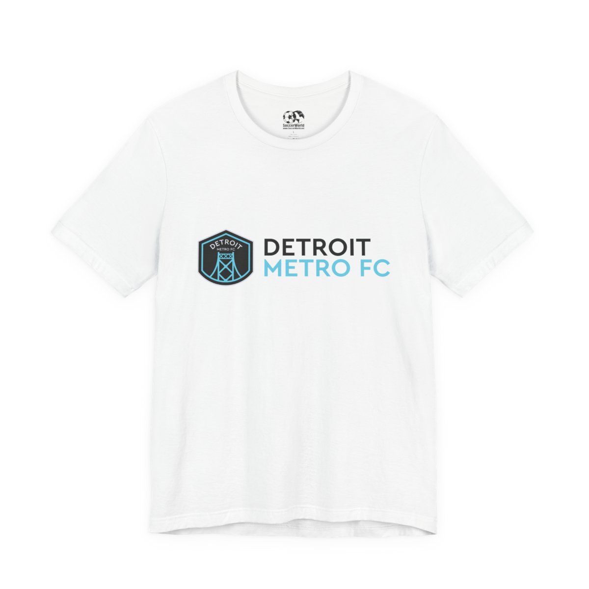 Detroit Metro FC "Text" Unisex Tee