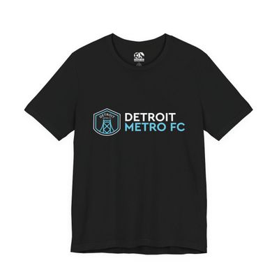 Detroit Metro FC "Text" Unisex Tee