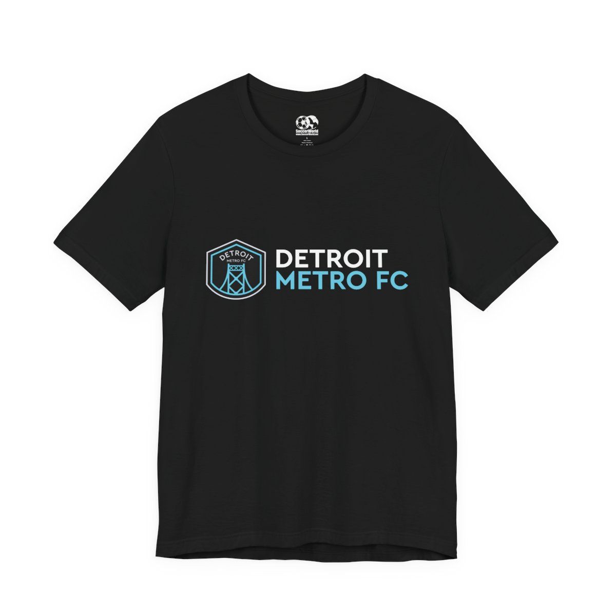 Detroit Metro FC "Text" Unisex Tee