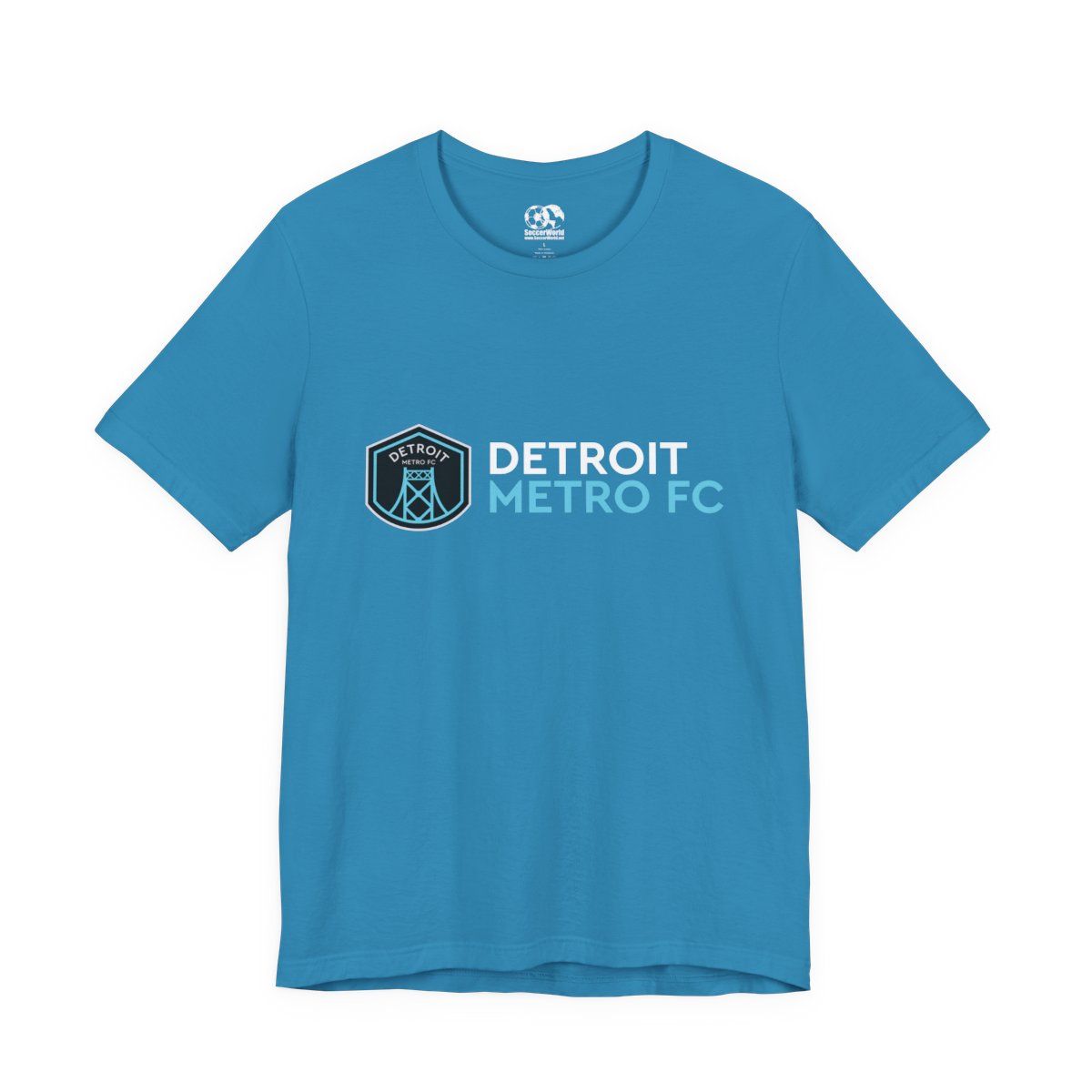 Detroit Metro FC "Text" Unisex Tee
