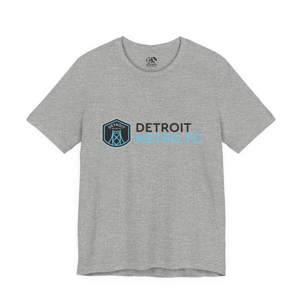 Detroit Metro FC "Text" Unisex Tee