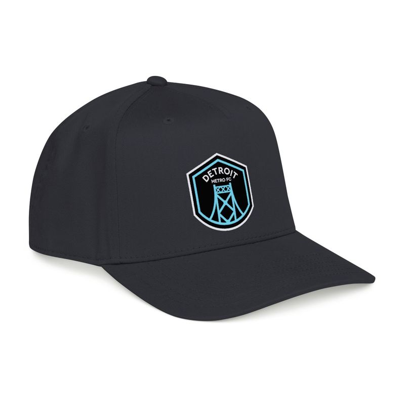 Detroit Metro FC "Crest" Mid Profile Baseball Cap