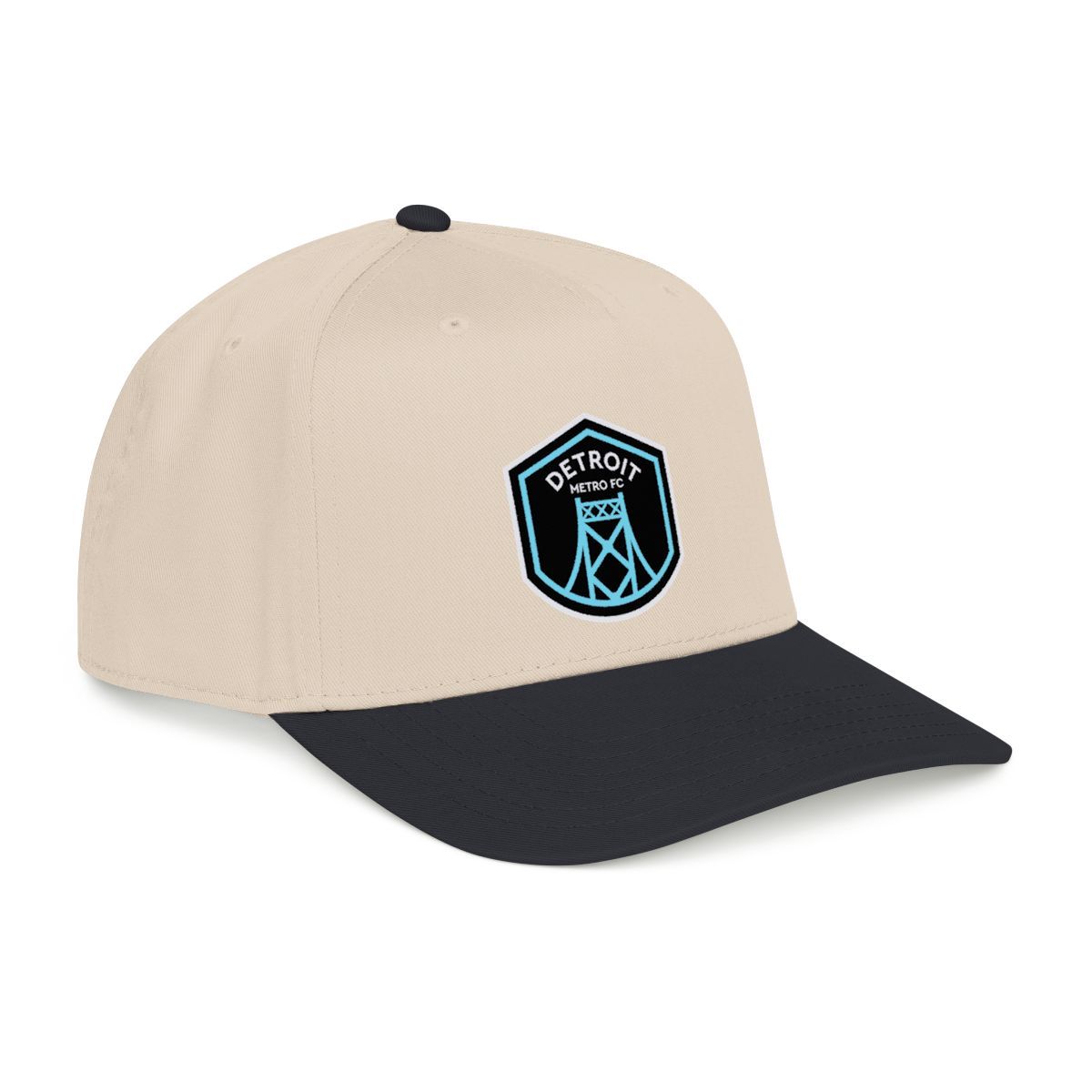 Detroit Metro FC "Crest" Mid Profile Baseball Cap