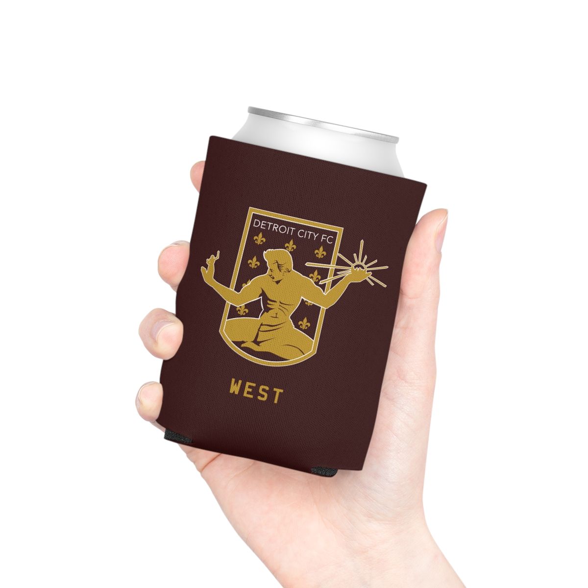 DCFC West "Crest" Can Koozie