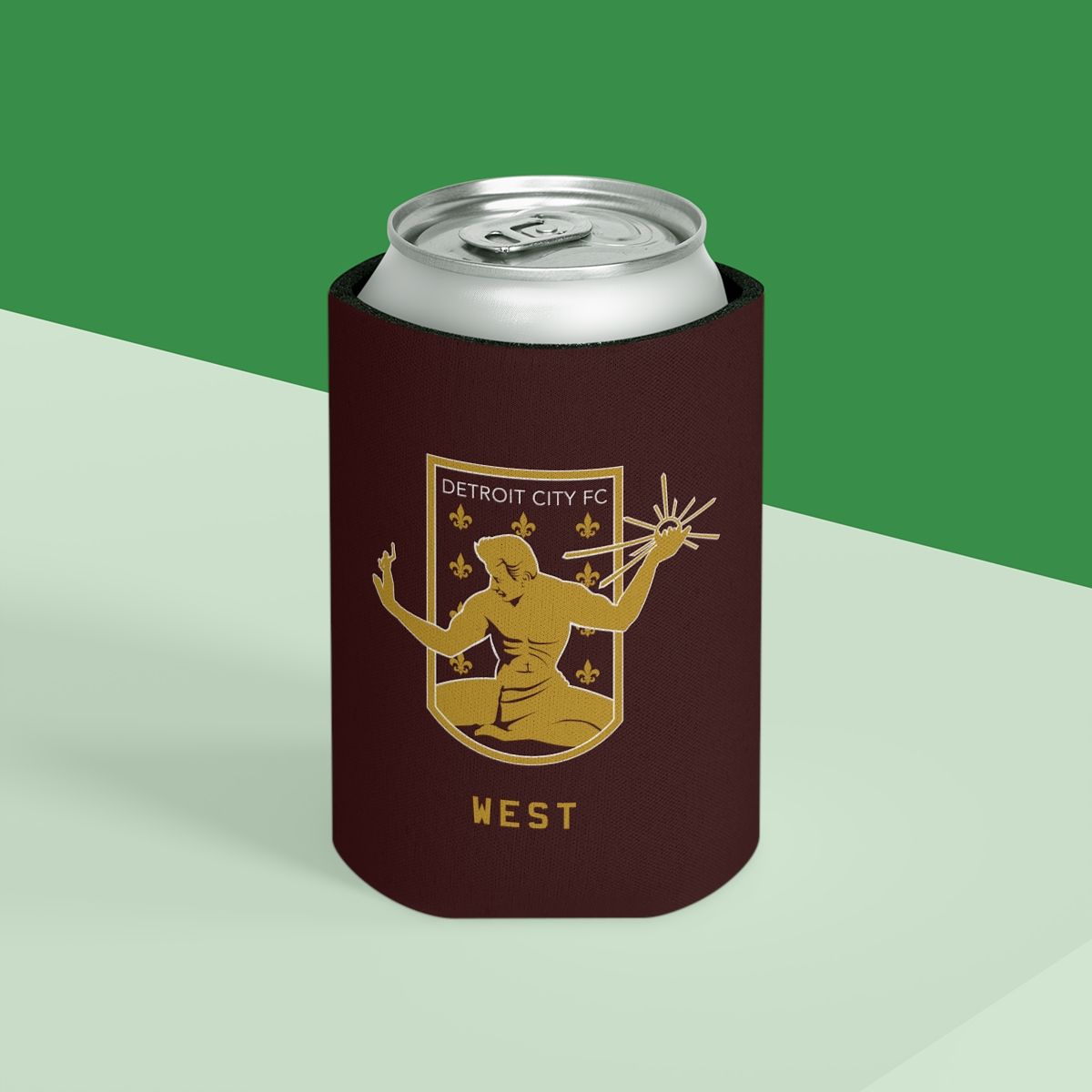 DCFC West "Crest" Can Koozie