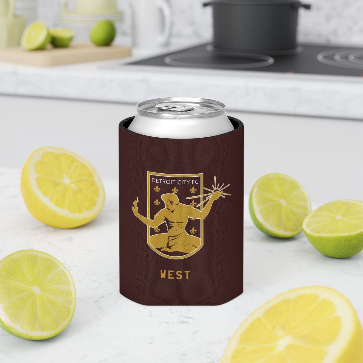 DCFC West "Crest" Can Koozie