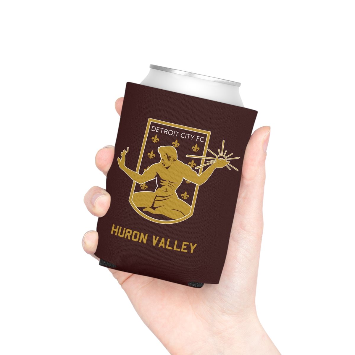DCFC Huron Valley "Crest" Can Koozie