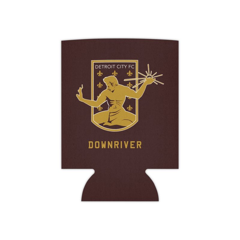 DCFC Downriver "Crest" Can Koozie