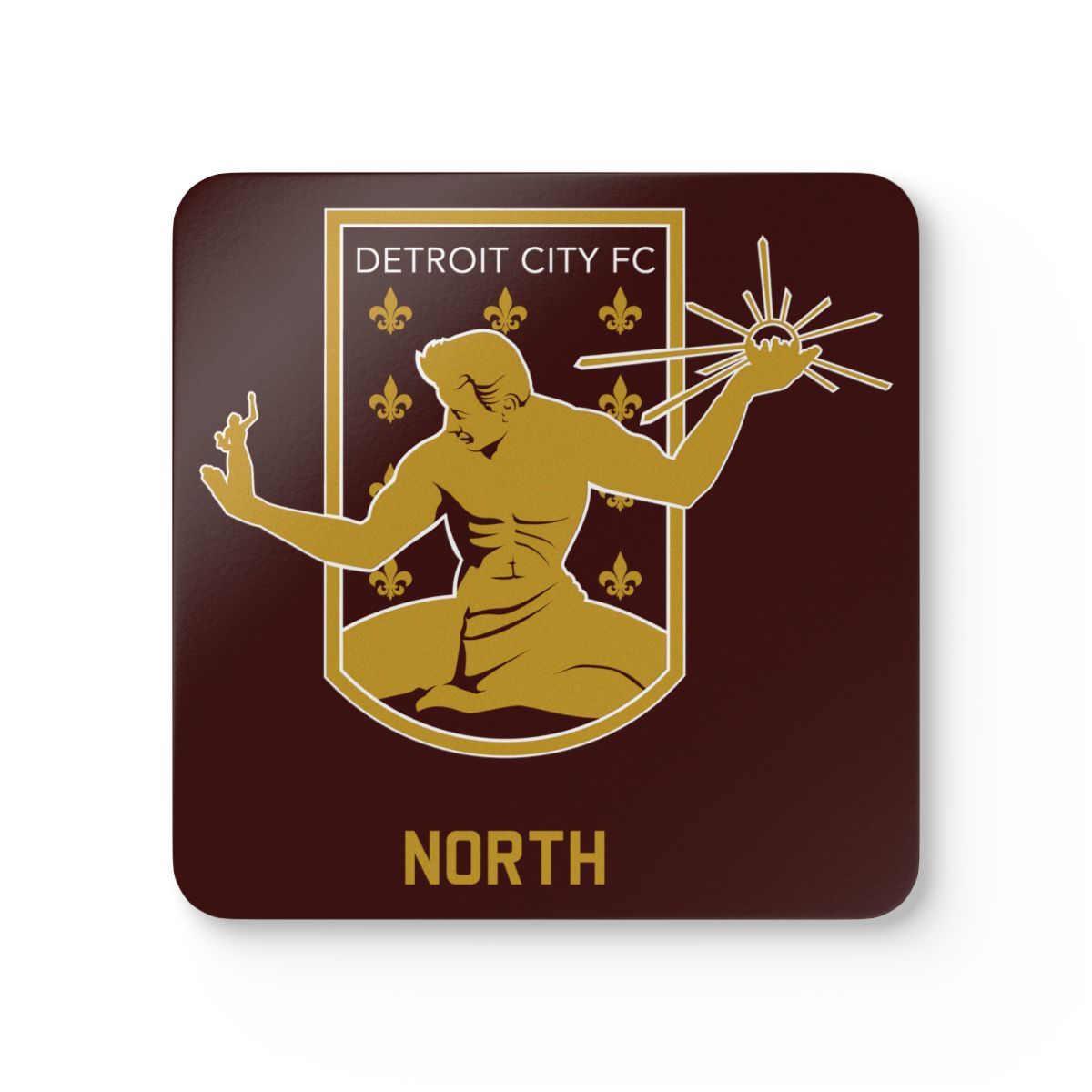 DCFC North "Crest" Corkwood Coaster Set