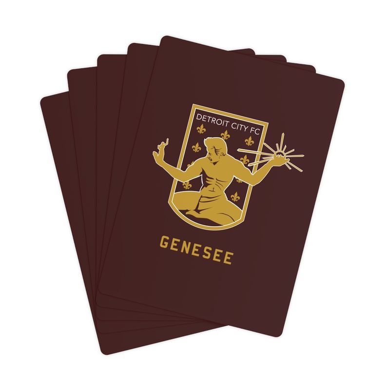 DCFC Genesee "Crest" Playing Cards