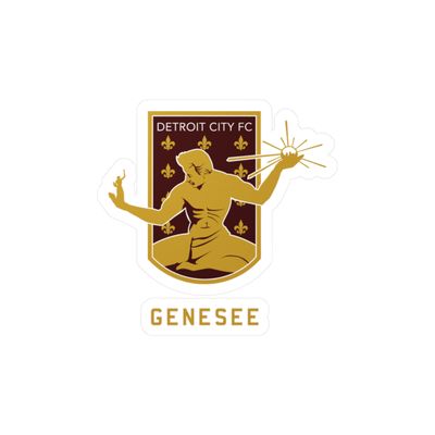 DCFC Genesee "Crest" Vinyl Decal