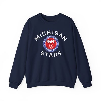 MI Stars "Arched" Crewneck