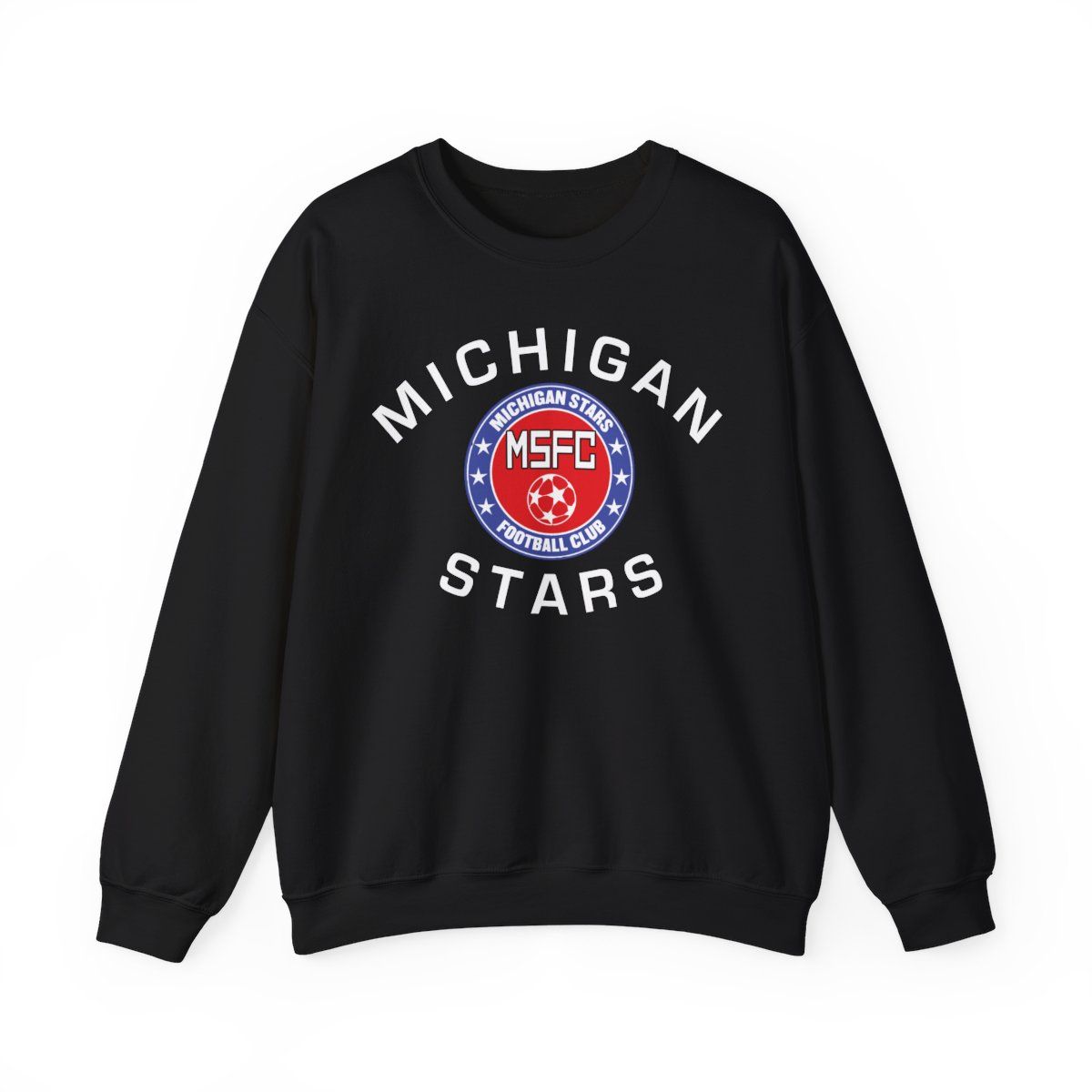 MI Stars "Arched" Crewneck