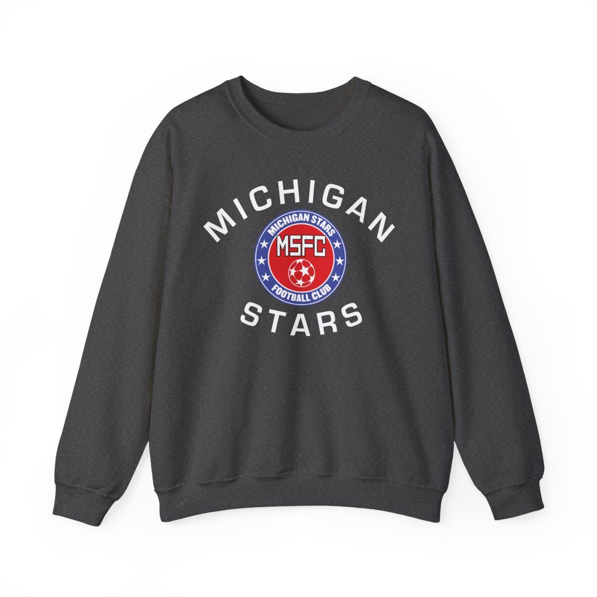 MI Stars "Arched" Crewneck