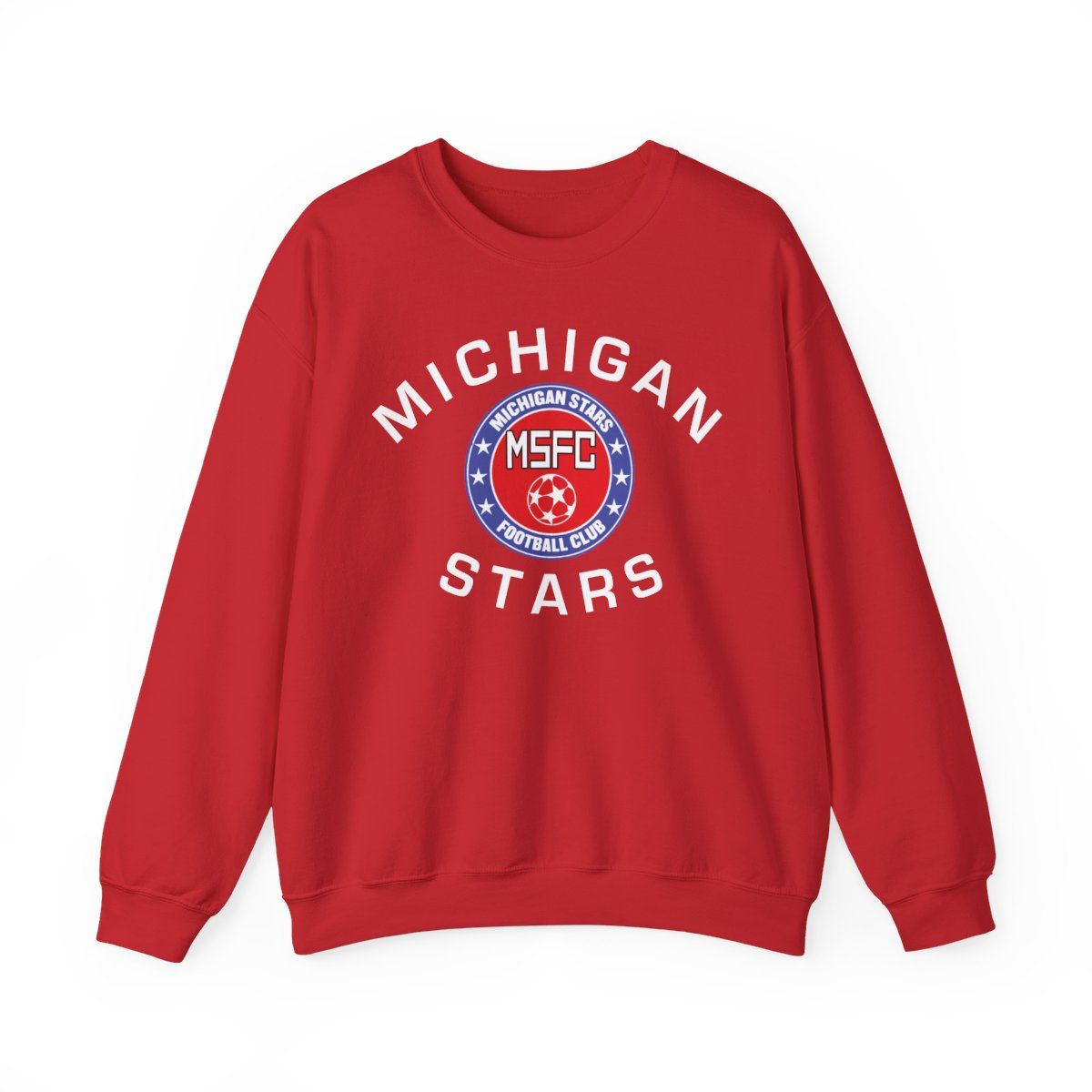 MI Stars "Arched" Crewneck