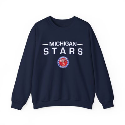 MI Stars "Stacked" Crewneck