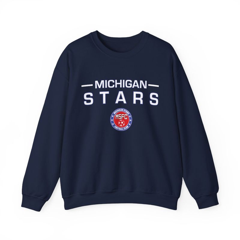 MI Stars "Stacked" Crewneck