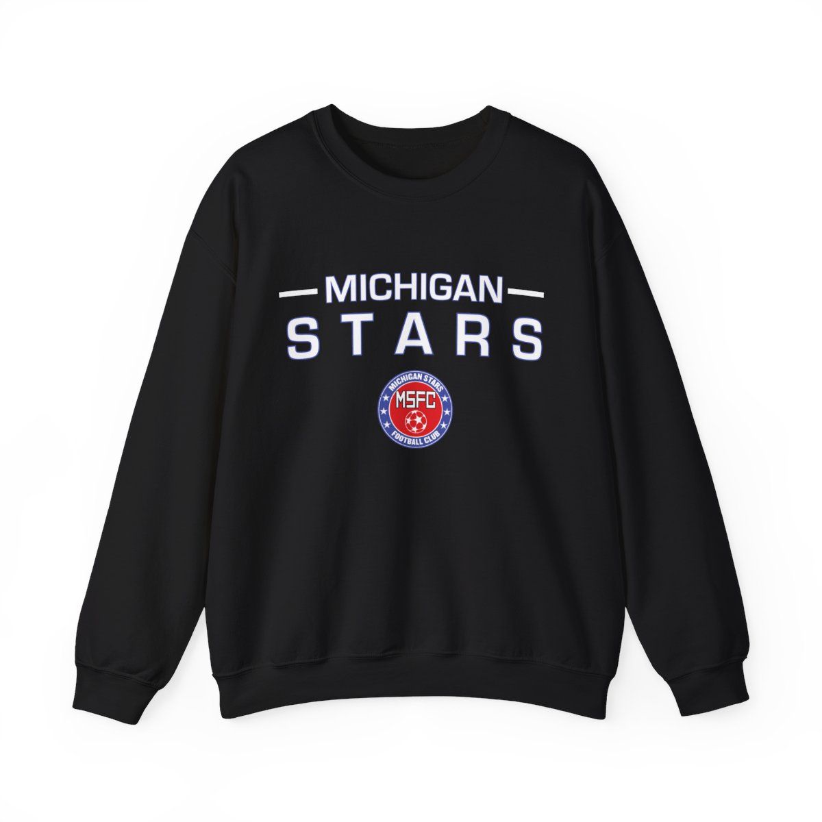 MI Stars "Stacked" Crewneck