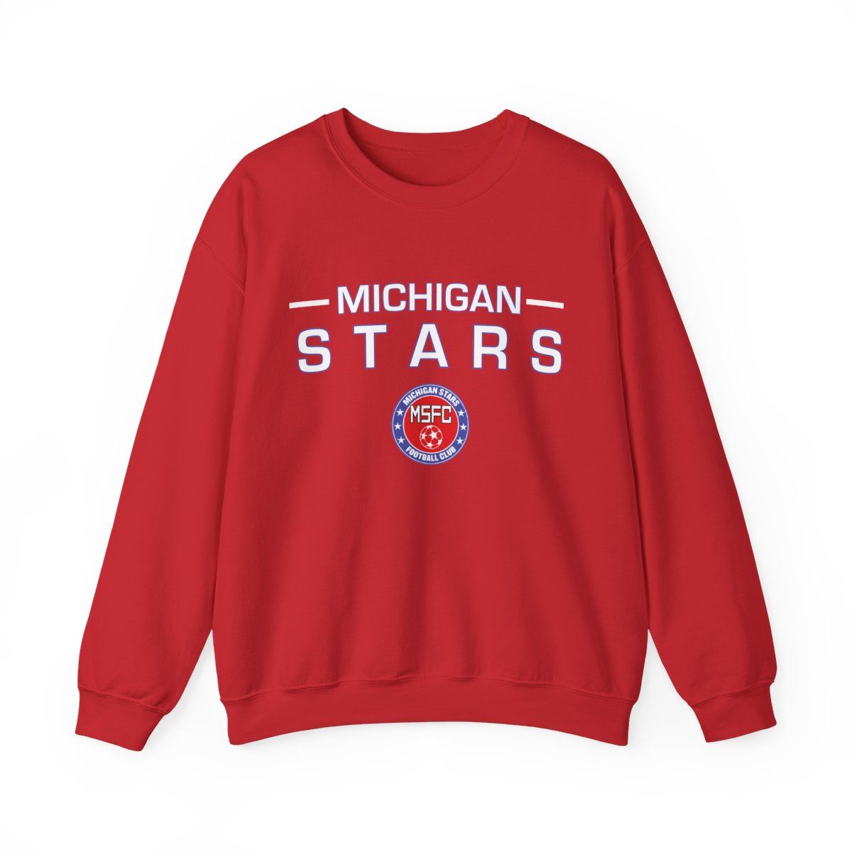 MI Stars "Stacked" Crewneck