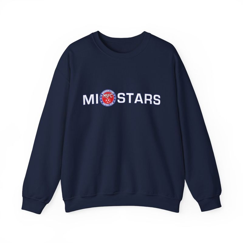 MI Stars "Text" Crewneck