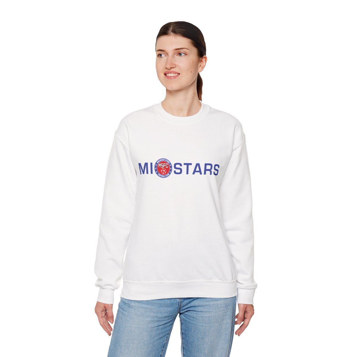 MI Stars "Text" Crewneck