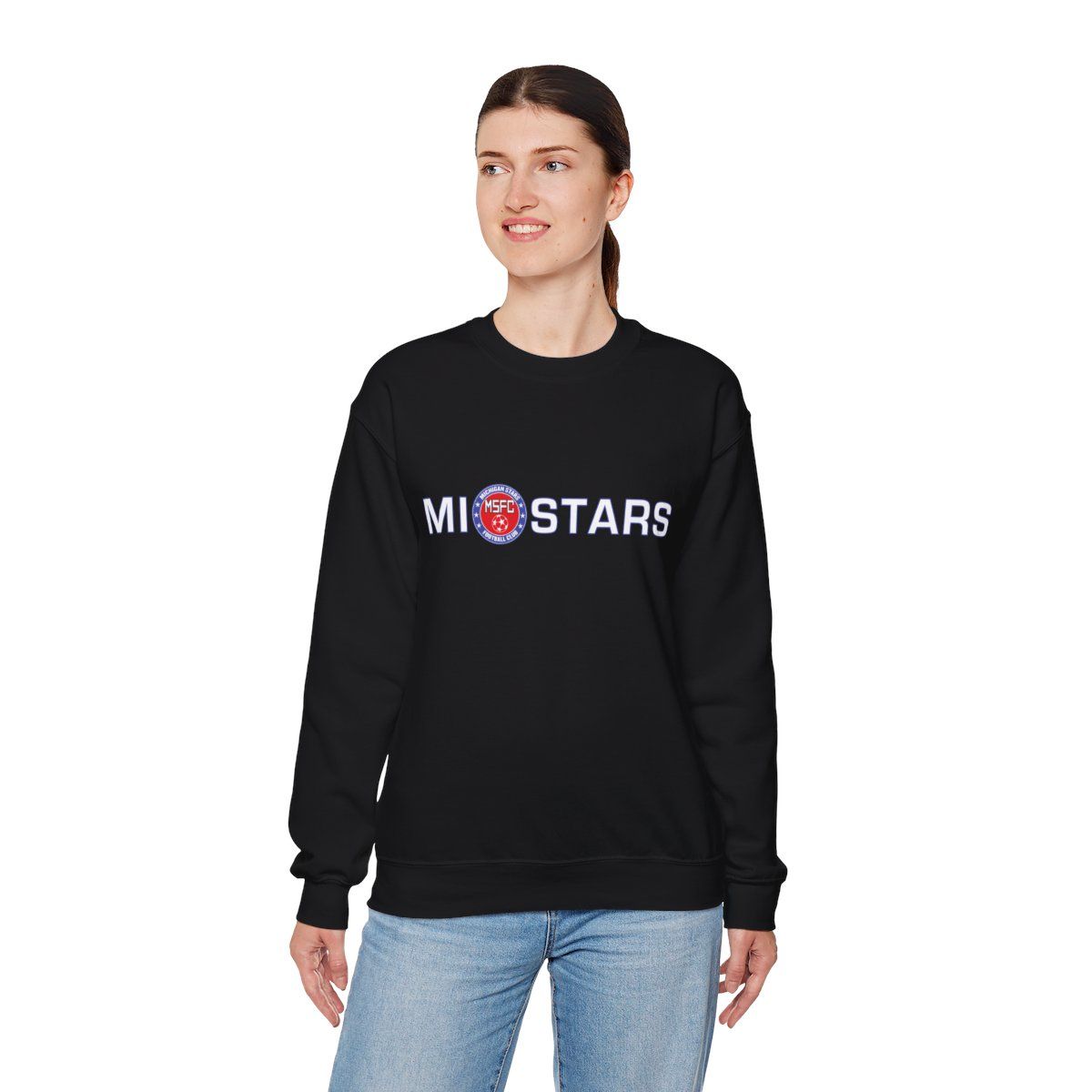 MI Stars "Text" Crewneck