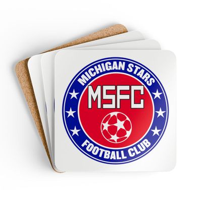 MI Stars Corkwood Coaster Set