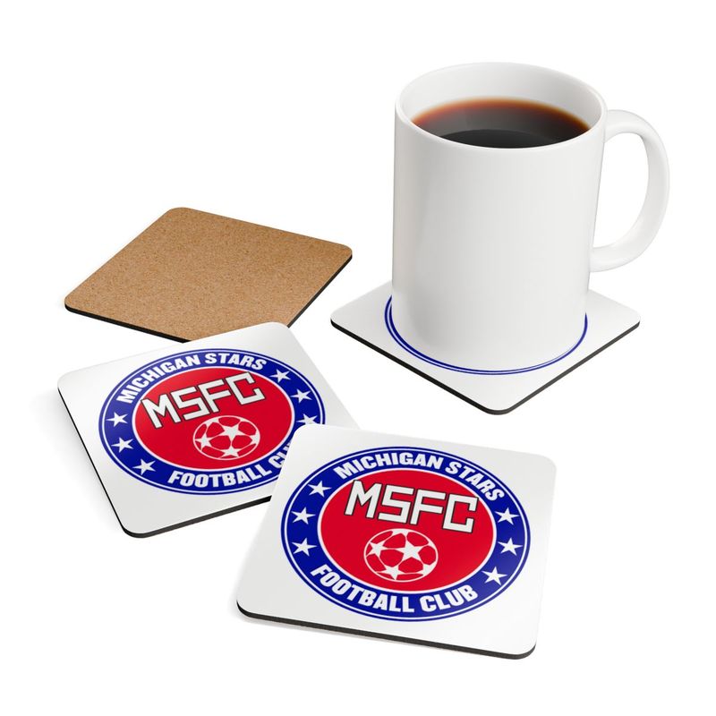 MI Stars Corkwood Coaster Set