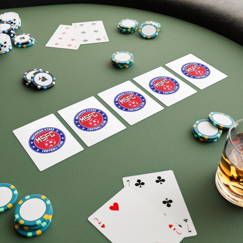 MI Stars "Crest" Playing Cards