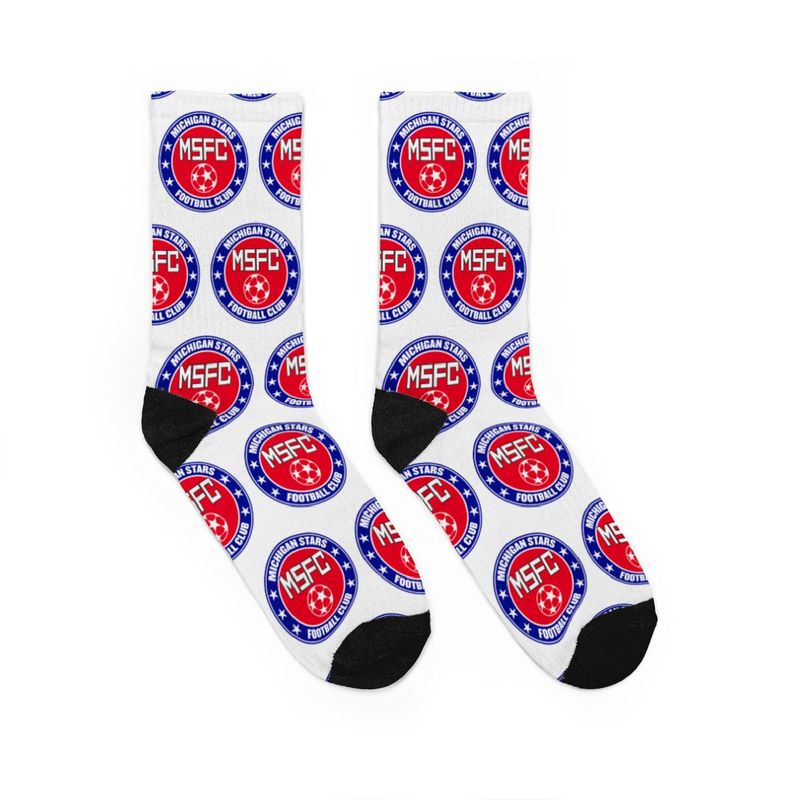MI Stars "Crest" Crew Socks