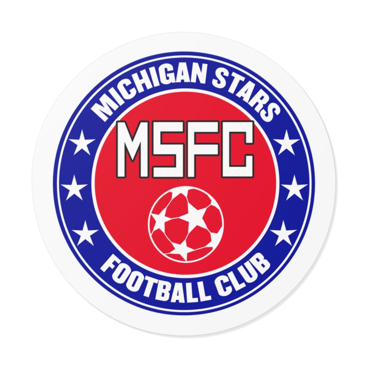 MI Stars "Crest" Vinyl Decal