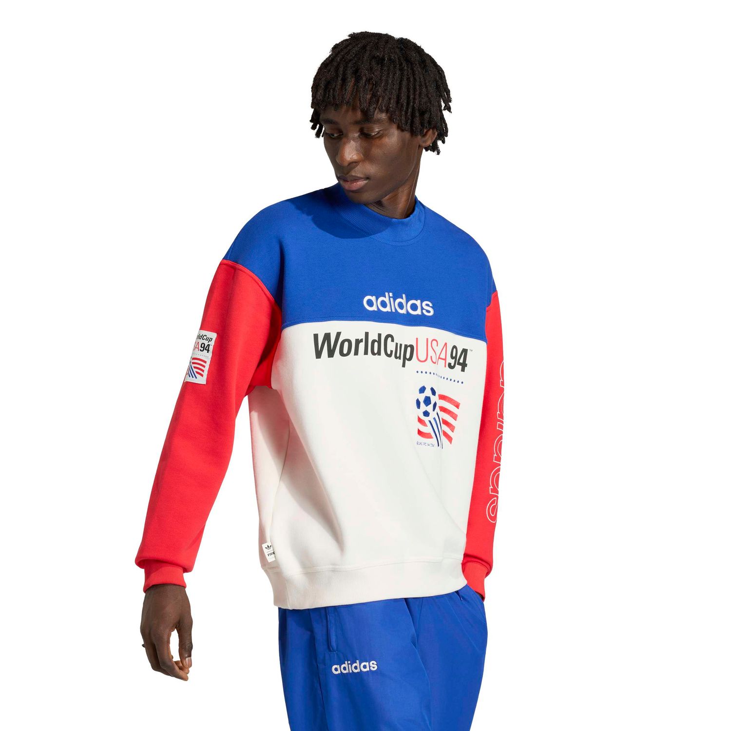 USA 94 GRAPHIC SWEATSHIRT (BLUE/WHITE)