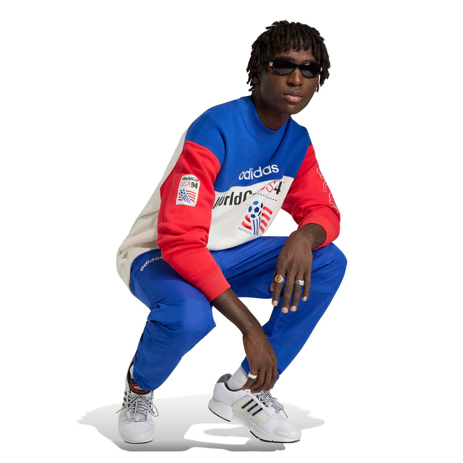 USA 94 GRAPHIC SWEATSHIRT (BLUE/WHITE)