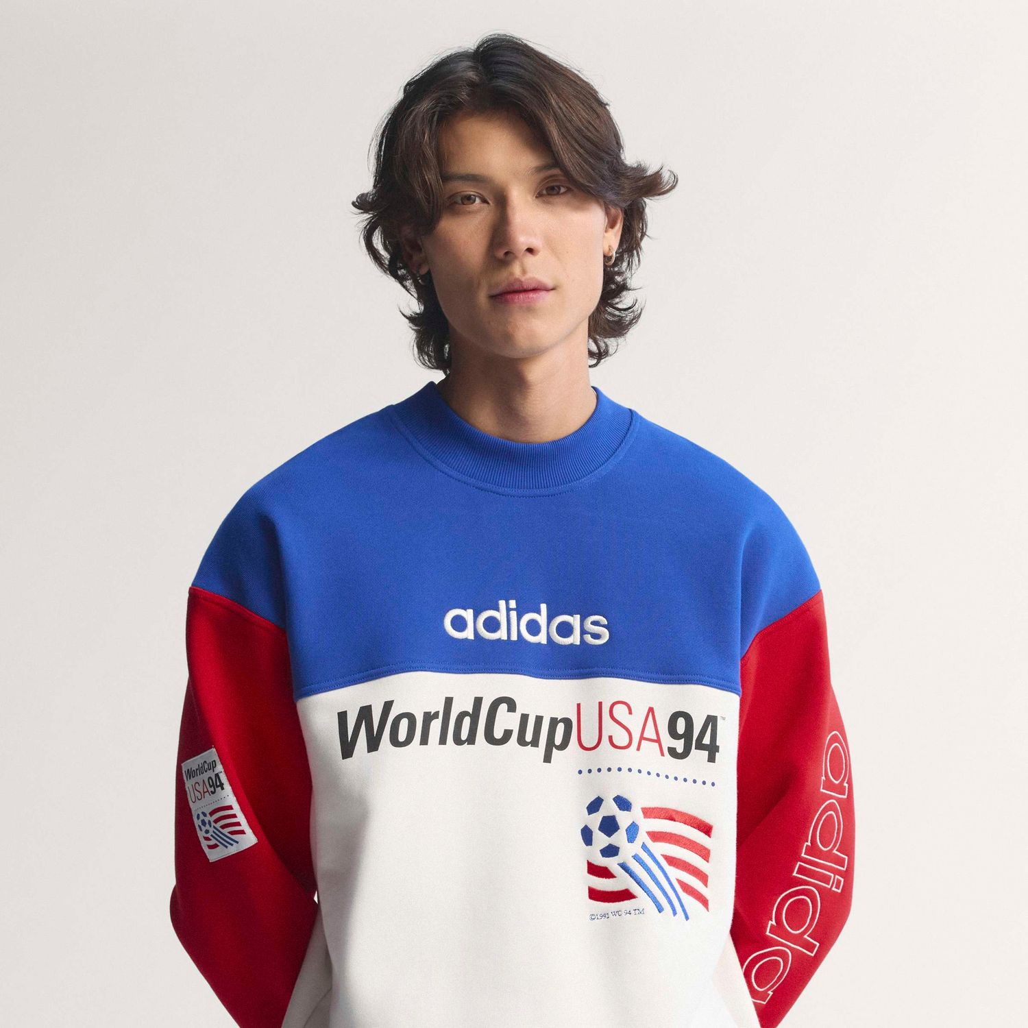 USA 94 GRAPHIC SWEATSHIRT (BLUE/WHITE)