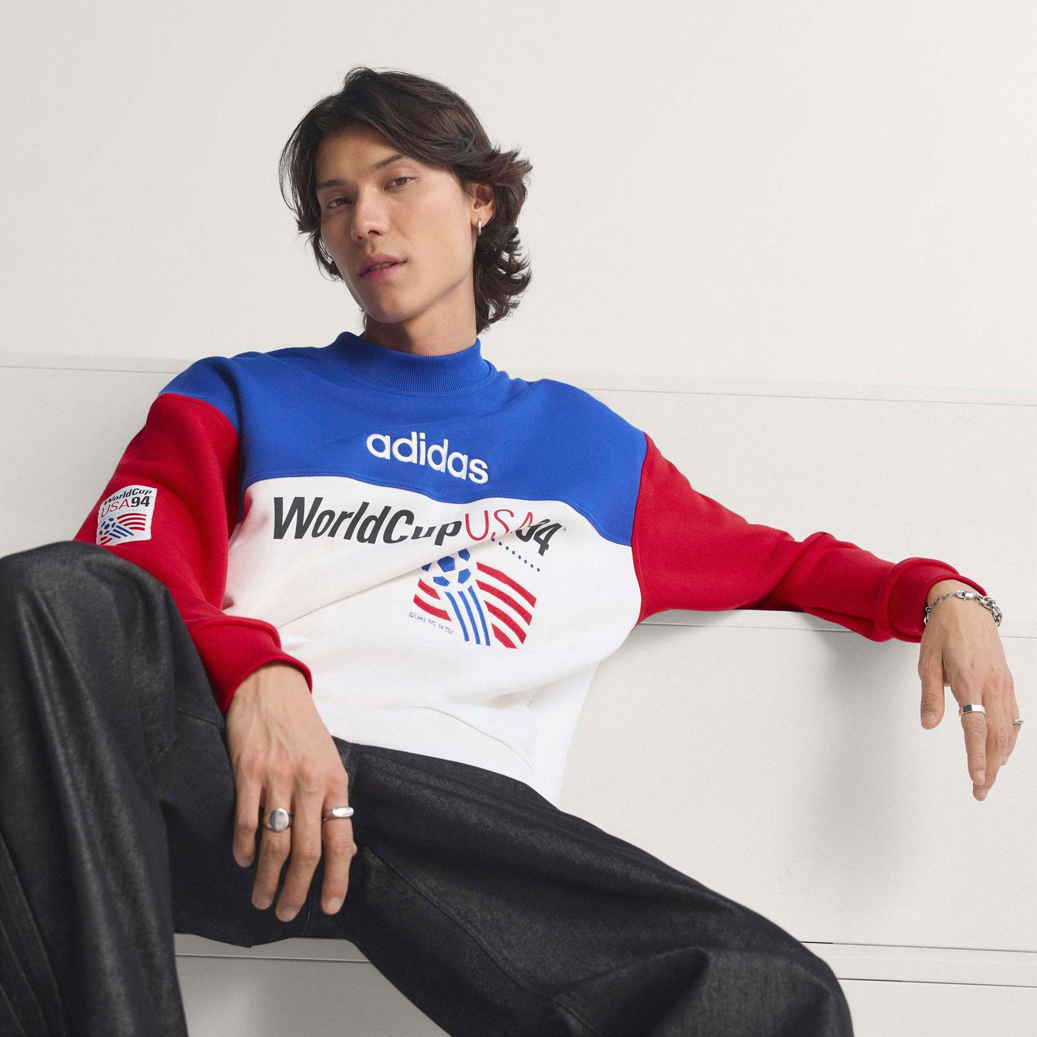 USA 94 GRAPHIC SWEATSHIRT (BLUE/WHITE)