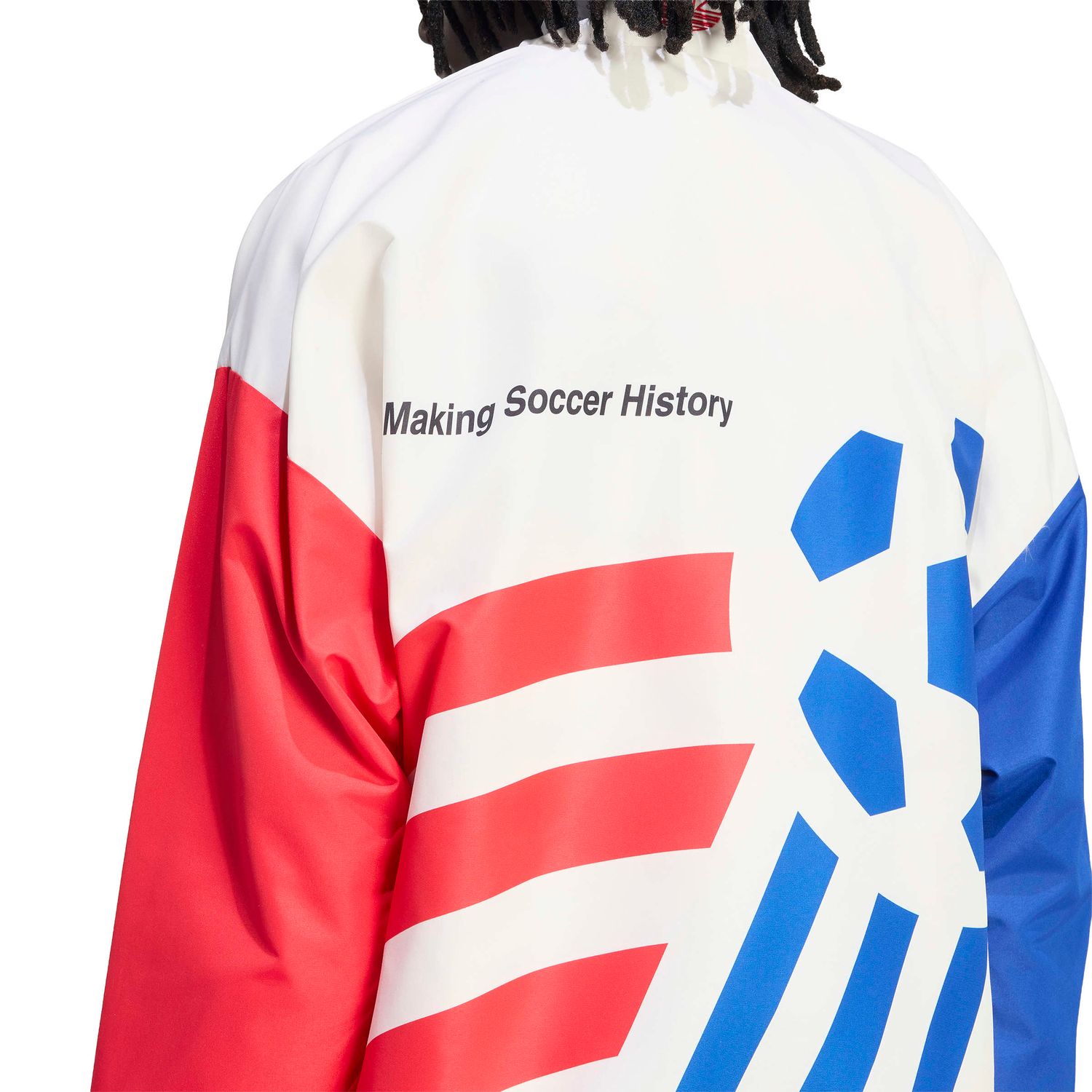 USA 94 GRAPHIC WOVEN JACKET (WHITE/RED/BLUE)